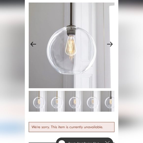 West Elm  Pendant Light - Picture 2 of 5